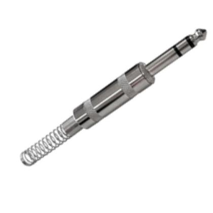 Imagem de Conector Plug P10 Stereo C/ Mola Fenolite CSPL22 CS500 Novo