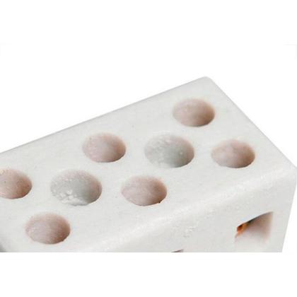 Imagem de Conector Porcelana Brasfort 3Polos 16Mm 8767 - Kit C/12