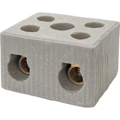Imagem de Conector Porcelana Interneed 2 Polos 16Mm - 66118 - Kit C/10 Pecas
