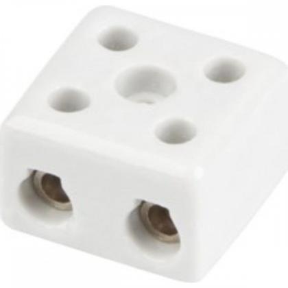 Imagem de Conector Porcelana Sindal 16Mm 2 Bornes 000.3502.Pr.B - Kit C/12