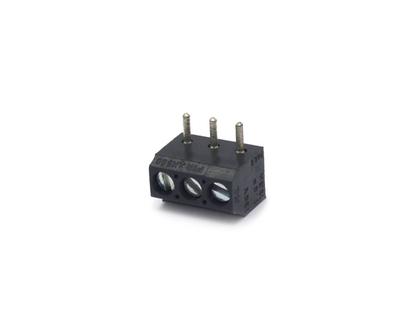 Imagem de Conector Preto Multipolar AK550-03DS Fêmea 90º (Horizontal) de 3 Vias - Passo 3.5mm - Phoenix Mecano