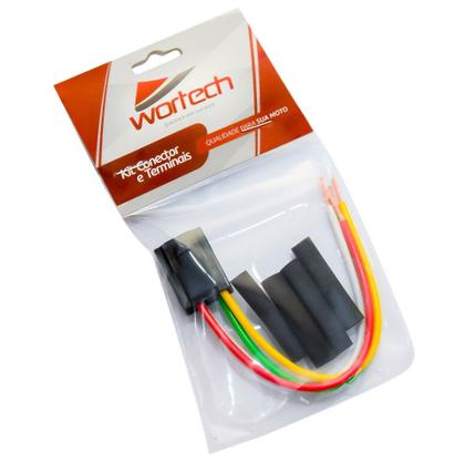 Imagem de Conector Regulador Retificador Toplet 49cc - Wortech