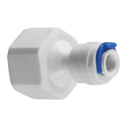 Imagem de Conector Reto Rosca Fêmea 1/2 Engate Fácil 1/4