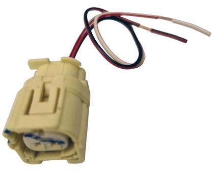 Imagem de Conector reto sensor impacto airbag L200 Triton Pajero Dakar