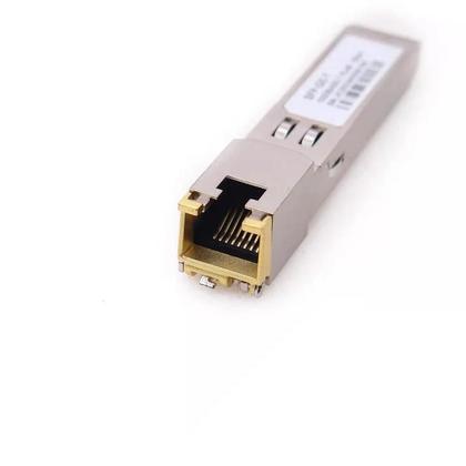 Imagem de Conector RJ45 Gigabit Ethernet SFP para Módulo de Fibra - Compatível com Cisco e Mikrotik