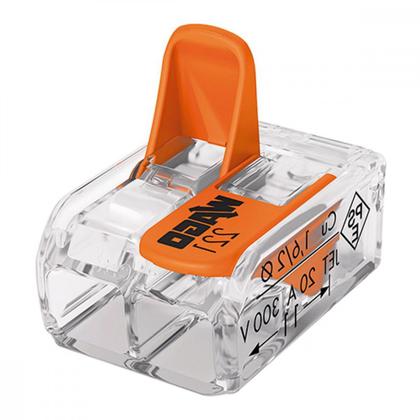 Imagem de Conector Wago 2P 0,14A4,0M 32A 221-412 C/6