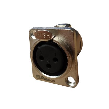 Imagem de Conector XLR Fêmea Painel SA2X - SANTO ANGELO