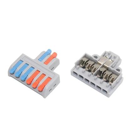 Imagem de Conectores De Cabo Mini Rápidos 10PCS Universal Compacto Divisor De Conexão Terminal Push-in Para