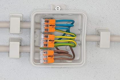 Imagem de Conectores de Emenda Wago 2 Condutores - Pacote com 100 Unidades