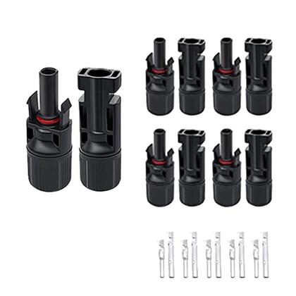 Imagem de Conectores De Painel Solar À Prova d'Água, 5 Pares Com Chave Para Cabo Solar De 2.5, 4 E 6mm²,