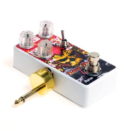 Imagem de Conectores de pedal de guitarra AZOR, pacote com 6, 6,35 mm, macho para macho