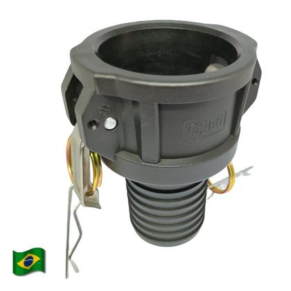 Imagem de Conexão Adaptador Container Ibc 1000L Camlock 2 polegadas