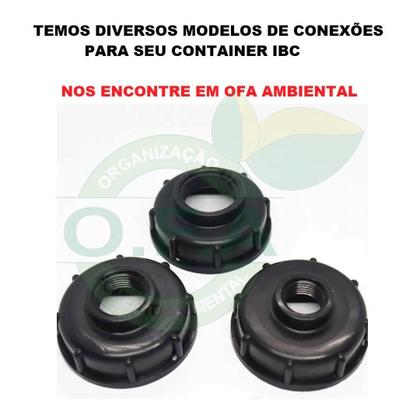 Imagem de Conexão Adaptador Container Ibc 1000l Redução 60x32mm