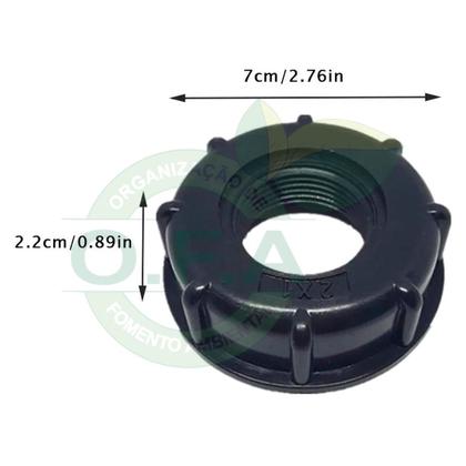 Imagem de Conexão Adaptador Container Ibc 1000l Redução 60x32mm