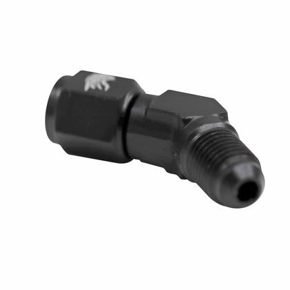 Imagem de Conexão Curta 45 Femea 4AN x 4AN Macho All Black - Cód.9458