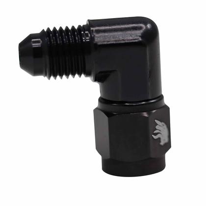 Imagem de Conexão Curta 90 Femea 4ANx4AN Macho All Black - Cód.9465