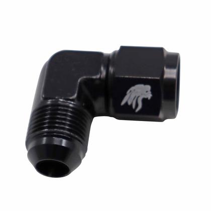 Imagem de Conexão Curta 90 Femea 8AN x 8AN Macho All Black - Cód.9452