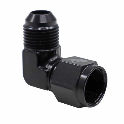 Imagem de Conexão Curta 90 Femea 8AN x 8AN Macho All Black - Cód.9452