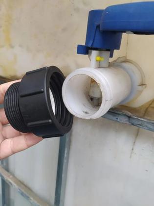 Imagem de Conexão Redução Para Container Ibc Rosca Grossa 60x40mm Ofa