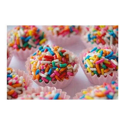 Imagem de Confeito Granulado Macio Mix - 500g ( Escolha as Cores)