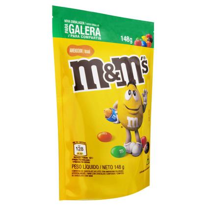 Confeitos M&M Amendoim 148g Imagem de Confeitos M&M Amendoim 148g