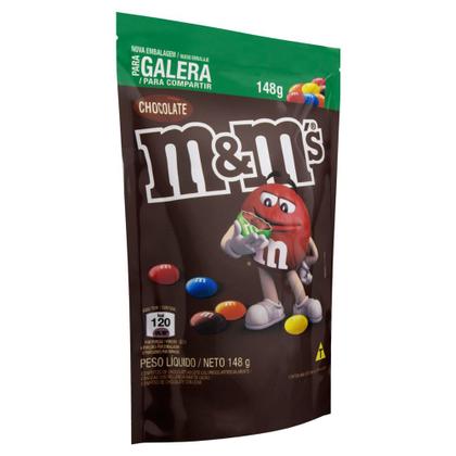 Confeitos M&M Chocolate ao Leite 148g Imagem de Confeitos M&M Chocolate ao Leite 148g