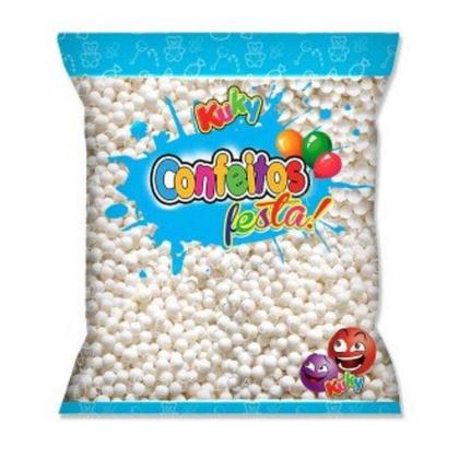 Imagem de Confeitos Sprinkles Bolinha Sabor Coco para Bolos 2 Un. 500g