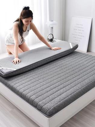 Conforto Portátil Colchão de Espuma de Memória com Toque de Látex
