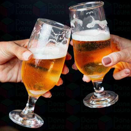 Imagem de Conj 4 Taça Hannover p/ Chopp Cerveja Vinho Drinks Bar