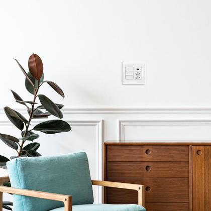 Imagem de Conj 4x4 3 Int Simples + 1 USB 2A + 2 TOM 10A Infiniti