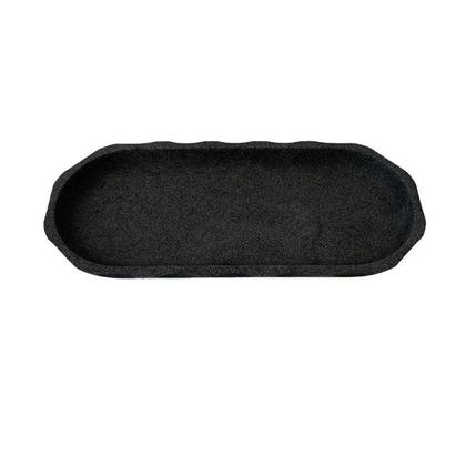 Imagem de Conj banheiro 1092808 4pcs preto poliresina hub-me