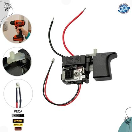 Imagem de Conj. Interruptor P/ Parafusadeira Ld12 B&D 5170032-06