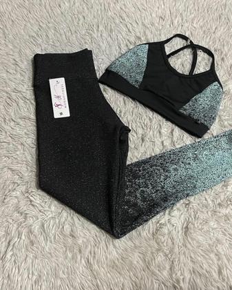 Imagem de Conj legging com top sem bojo
