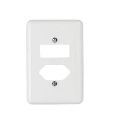 Imagem de Conjunto 1 Interruptor Paralelo + 1 Tomada 3p Ilumi 20280