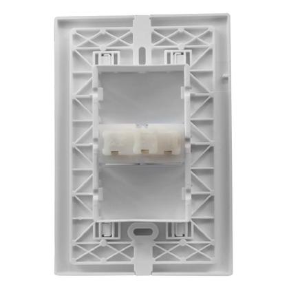 Imagem de Conjunto 1 Interruptor Paralelo 10A 4x2 Branco i9 9422 Ilumi