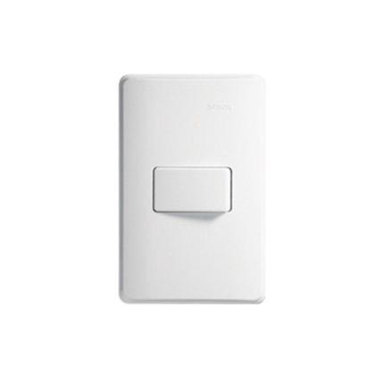 Imagem de Conjunto 1 Interruptor Paralelo Horizontal 10a 250v Branco S19 - Simon