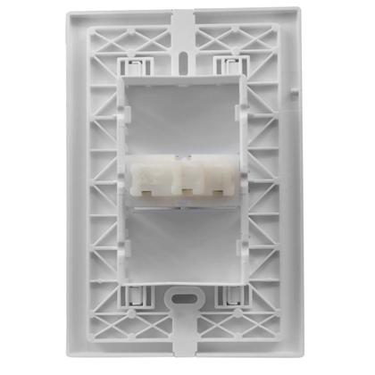 Imagem de Conjunto 1 Interruptor Simples 10A 4x2 Branco i9 9417 Ilumi