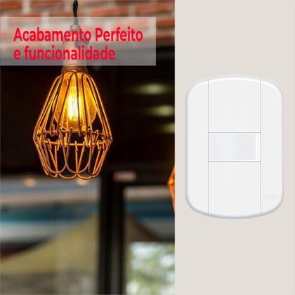 Imagem de Conjunto 1 Interruptor Simples 16a/250v Blanc Mais Kit C/6