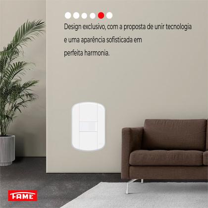 Imagem de Conjunto 1 Interruptor Simples 16a/250v Blanc Mais Kit C/6