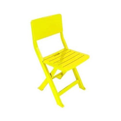 Imagem de Conjunto 1 Mesa 2 Cadeira Dobrável Plástico Sorveteria Cas