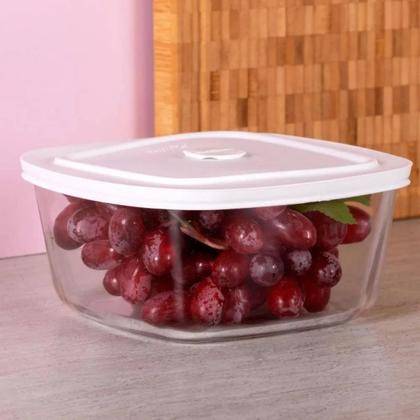 Imagem de Conjunto 1 Pote Vidro Hermetico 1040ml + 1 Pote Facilita 2 Litros