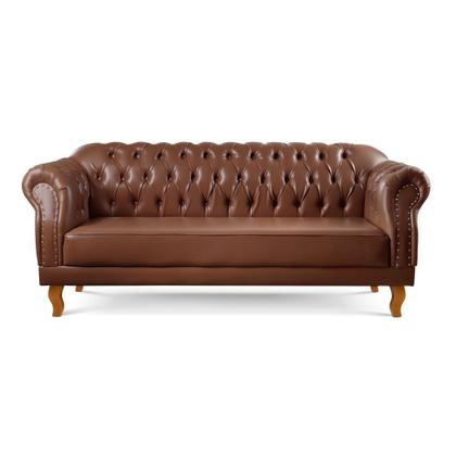 Imagem de Conjunto 1 Sofá e 2 Poltronas Chesterfield Duque Yescasa