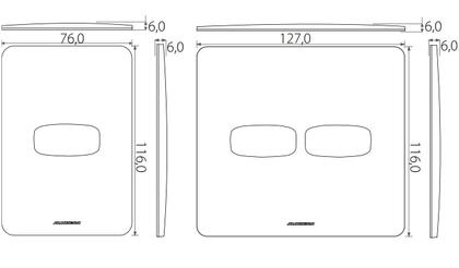 Imagem de Conjunto 1 Tomada 10A 2p+T 4x2 Branca Gracia 85333 Alumbra
