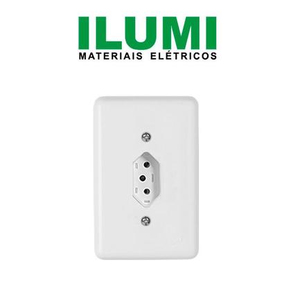 Imagem de Conjunto 1 tomada 20A stylus 2P+T 250v PL 4x2