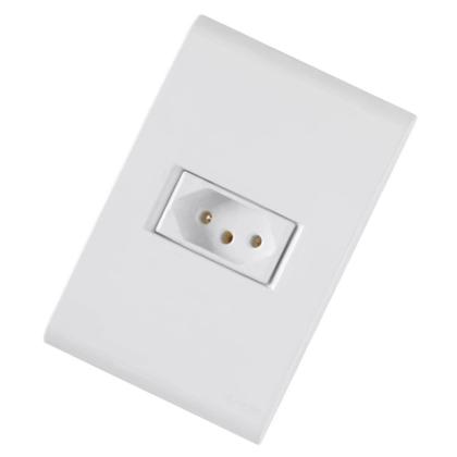 Imagem de Conjunto 1 Tomada 2P+T 10A/250V Liz Br Tramontina