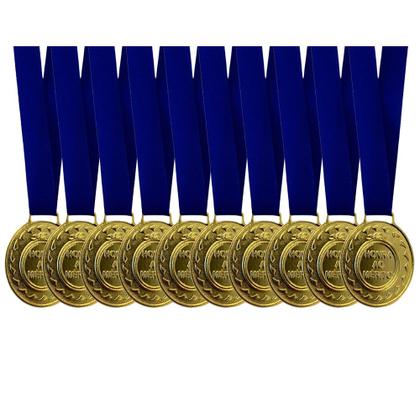 Imagem de Conjunto 10 Medalhas Honra ao Mérito Ouro Prata Bronze Top