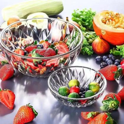 Imagem de Conjunto 12 Bowl de Vidro 350ml Pote para Sobremesa Sorvete Casa Cozinha Utilidades Tigela de vidro
