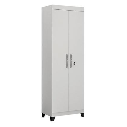 Imagem de Conjunto 2 Armários Multiuso Infantil 2 Portas com Chave e 5 Prateleiras Asteca