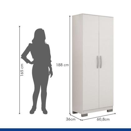 Imagem de Conjunto 2 Armários Multiuso Infantil 2 Portas Natal