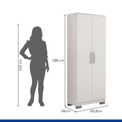 Imagem de Conjunto 2 Armários Multiuso Infantil 2 Portas Natal